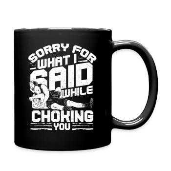 Wrestling - Full Colour Mug - black - Right