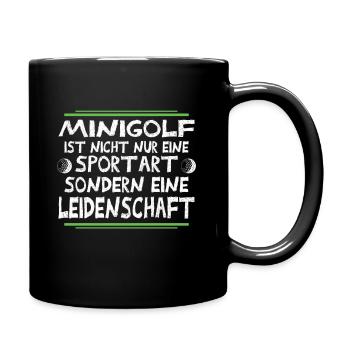 golf - Mug uni - noir - Droite