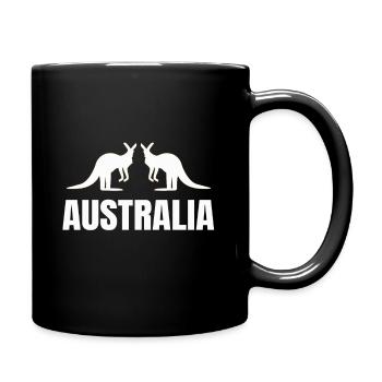 Australia - Full Colour Mug - black - Right