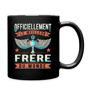 Meilleur Frère Du Monde - Mug uni - noir - Droite