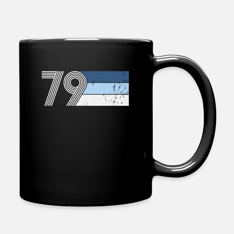 Vintage 1979 anniversaire 42 ANS RÉTRO - Mug uni - noir