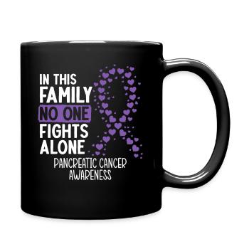 Cancer cancer du pancréas - Mug uni - noir - Droite