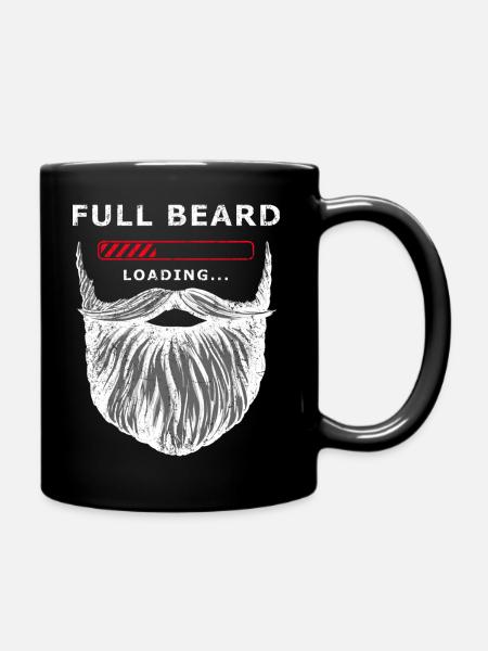 Full beard loading - Mug uni - noir