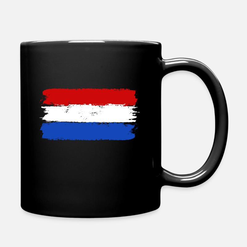 Holland - Tasse einfarbig - Schwarz