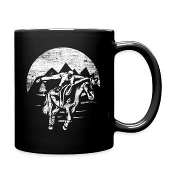 Vaulting - Full Colour Mug - black - Right