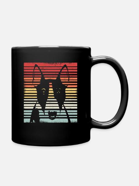 Bull Terrier | Cadeau de propriétaire de chien Bull Terrier - Mug uni - noir