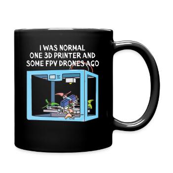 Funny FPV Drone Racing Lover Gift - Mug uni - noir - Droite