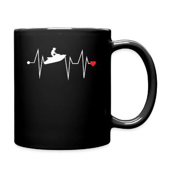 Funny Jet Ski Jet Ski JetSkis Jet Skis - Full Colour Mug - black - Right