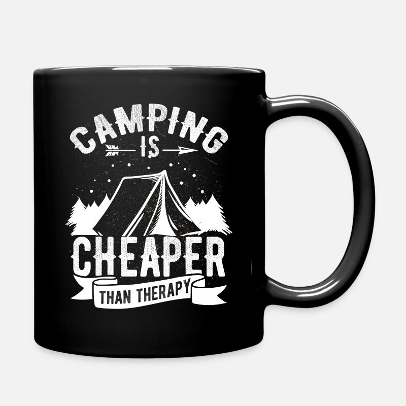 Camper - Tasse einfarbig - Schwarz