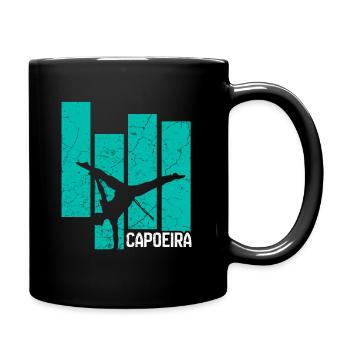 Capoeira - Tasse einfarbig - Schwarz - Rechts