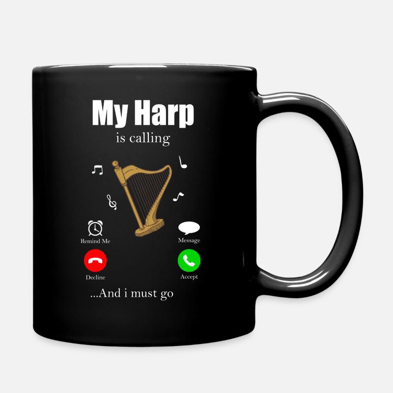 Harpe - Mug uni - noir