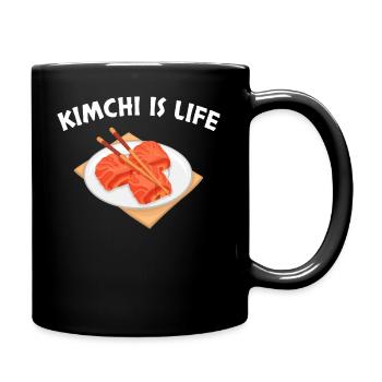 Life Funny Korean Food Kimchi produit - Mug uni - noir - Droite