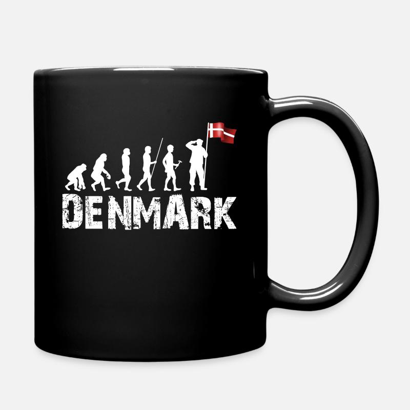 Dänemark - Tasse einfarbig - Schwarz