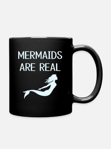 Mermaids - Full Colour Mug - black