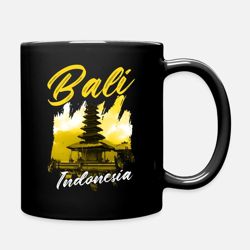 Bali - Tasse einfarbig - Schwarz