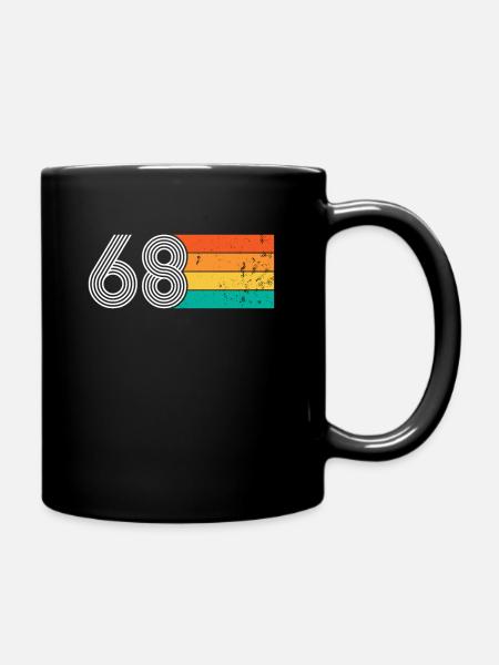 Anniversaire 1968 Millésime 53 ans RETRO CLASSIC - Mug uni - noir