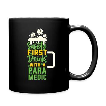 Ambulancier paramédical EMT - Mug uni - noir - Droite
