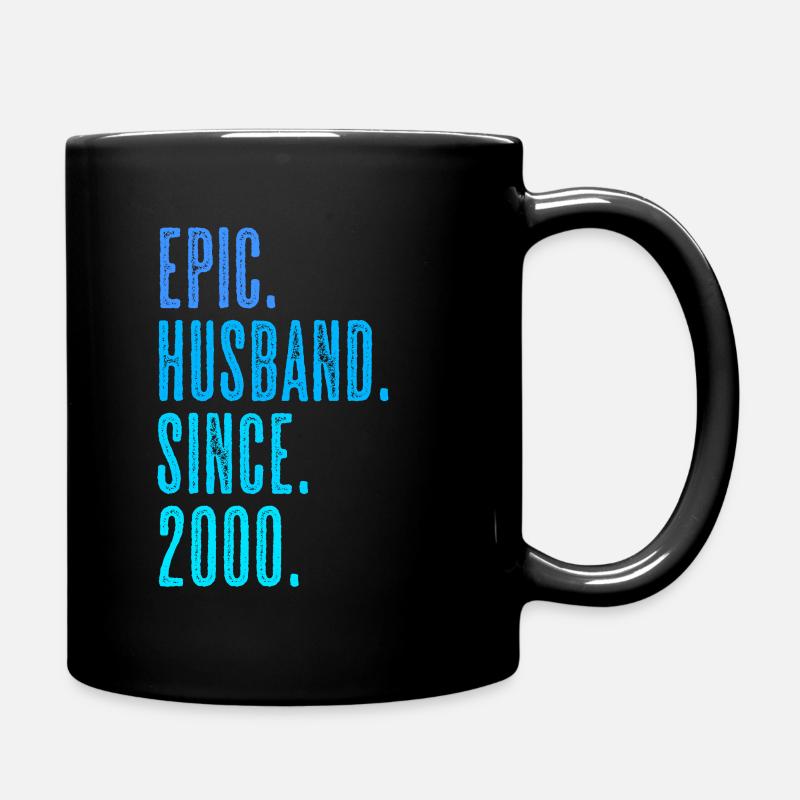 Mari épique depuis le mariage de 2000 - Mug uni - noir