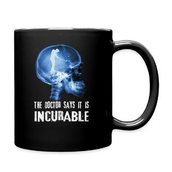 Golf Le docteur dit que c'est incurable - Mug uni - noir - Droite
