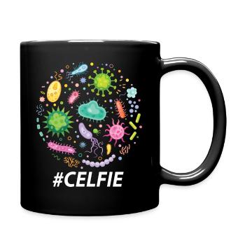 microbiology - Full Colour Mug - black - Right