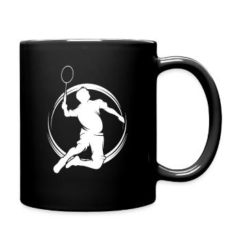 badminton - Mug uni - noir - Droite