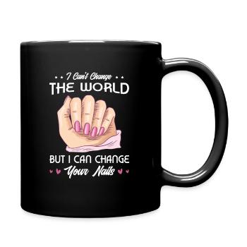Nail tech Gifts for a Manicurist - Full Colour Mug - black - Right