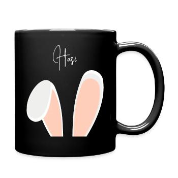 Hasi Easter sweetheart - Full Colour Mug - black - Right