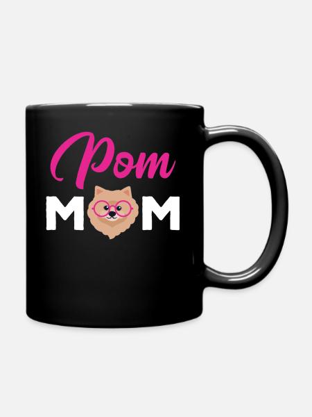 Loulou de poméranie Spitz nain pomeranian chiot - Mug uni - noir