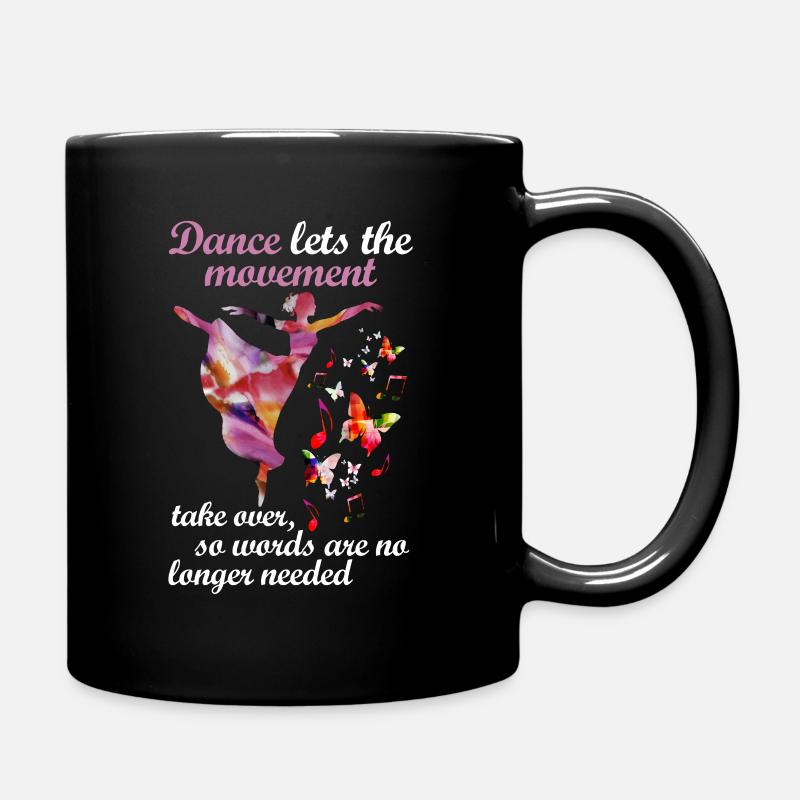 Ballet danse danse ballerine danseuse - Mug uni - noir