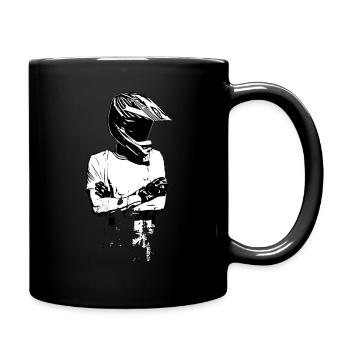 Motocross Design Enduro / Idée cadeau / MX - Mug uni - noir - Droite