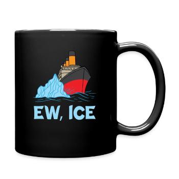 EW ICE Titanic cruise ship Eisberg 1912 - Full Colour Mug - black - Right