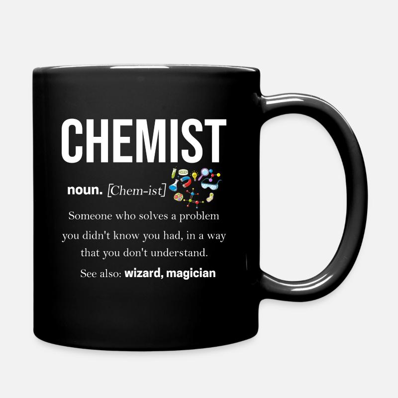 chemistry - Full Colour Mug - black