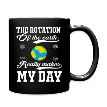 Science Physics Chemistry Nerd Geek Science Atom - Full Colour Mug - black - Right