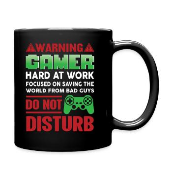 Gamer Gamer Funny DNA - Mug uni - noir - Droite