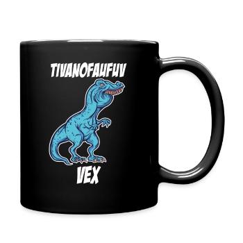 TRex Drôle De mordant meme idée cadeau - Mug uni - noir - Droite