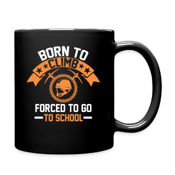 Cadeau de mur d'escalade - Mug uni - noir - Droite