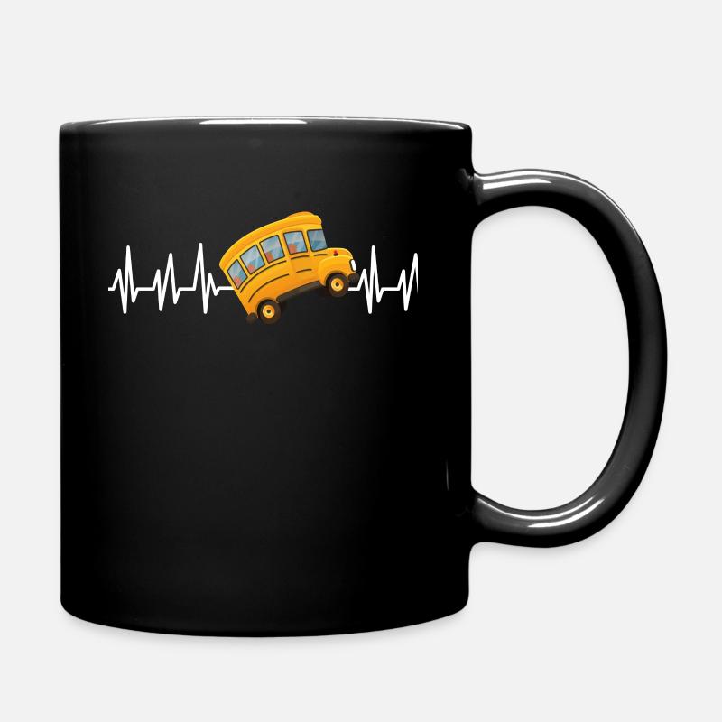 autobus - Mug uni - noir