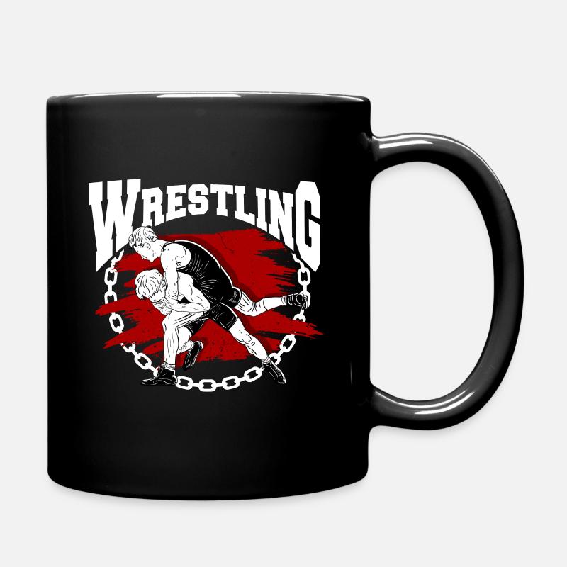 Wrestling - Tasse einfarbig - Schwarz