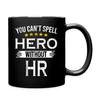 Human Resources Arbeiten HR Manager - Tasse einfarbig - Schwarz - Rechts