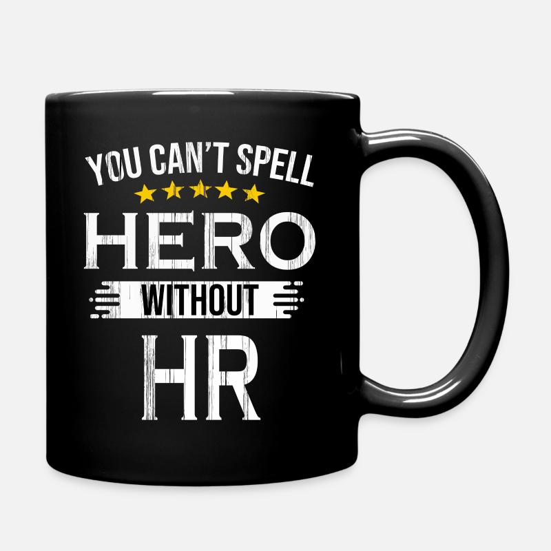 Human Resources Travailler HR Manager - Mug uni - noir