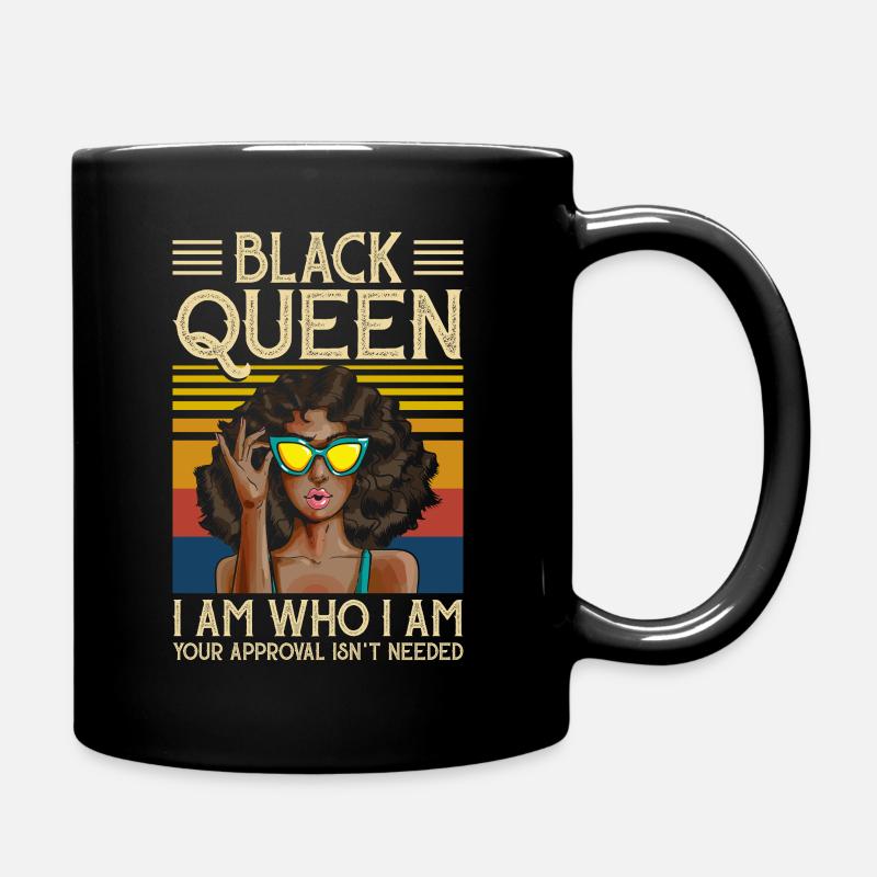 Black Queen - Tasse einfarbig - Schwarz