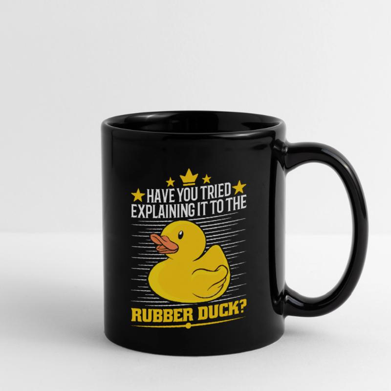 Developer Programmer Programming Duck Tasse einfarbig