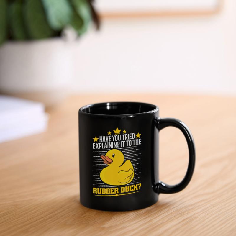 Developer Programmer Programming Duck Tasse einfarbig