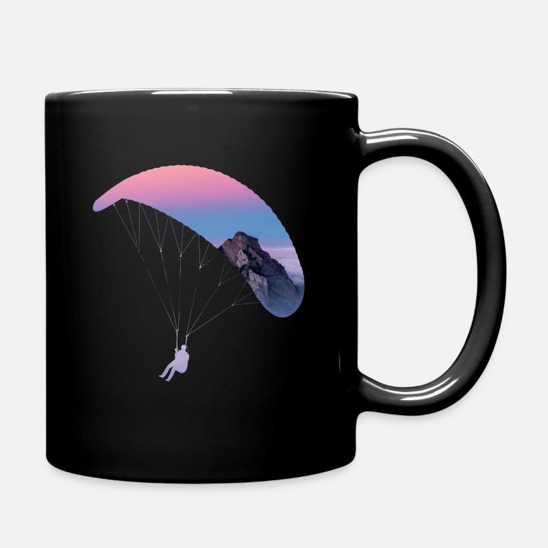 Parapente - Mug uni - noir