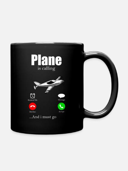 Pilot - Tasse einfarbig - Schwarz