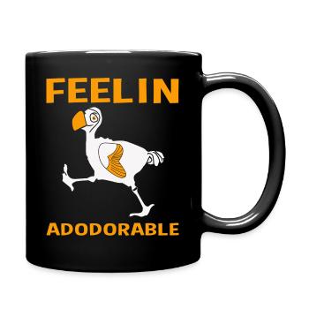 Dodo - Tasse einfarbig - Schwarz - Rechts