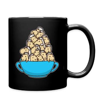 Fjord Horse Cute Fjord Horses Horse Lovers - Full Colour Mug - black - Right