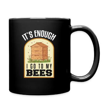 Beekeeper Bee Honey Beekeeping Beekeeper Honeycomb - Full Colour Mug - black - Right