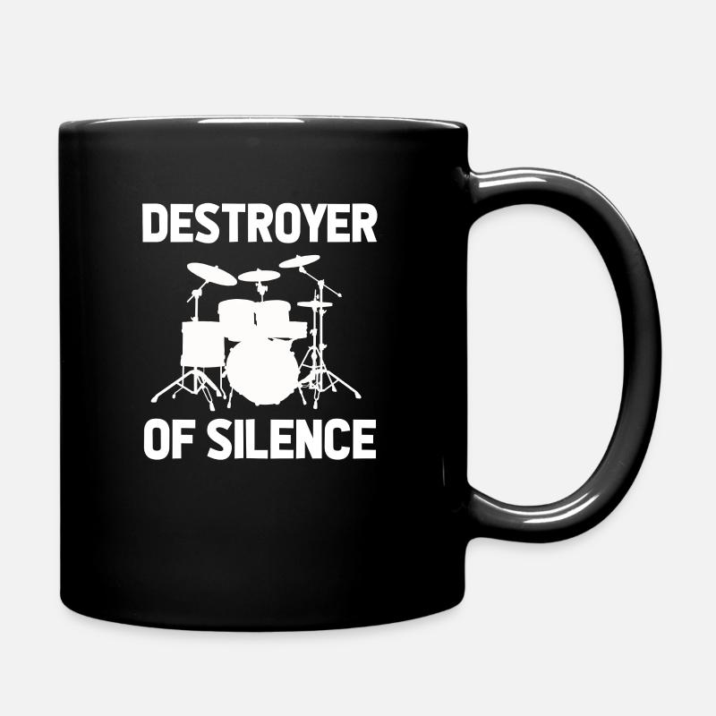 Drummer Drummer - Funny Drums Saying - Full Colour Mug - black