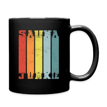Sauna Junkie Infusion Master Sauna Master Retro - Full Colour Mug - black - Right